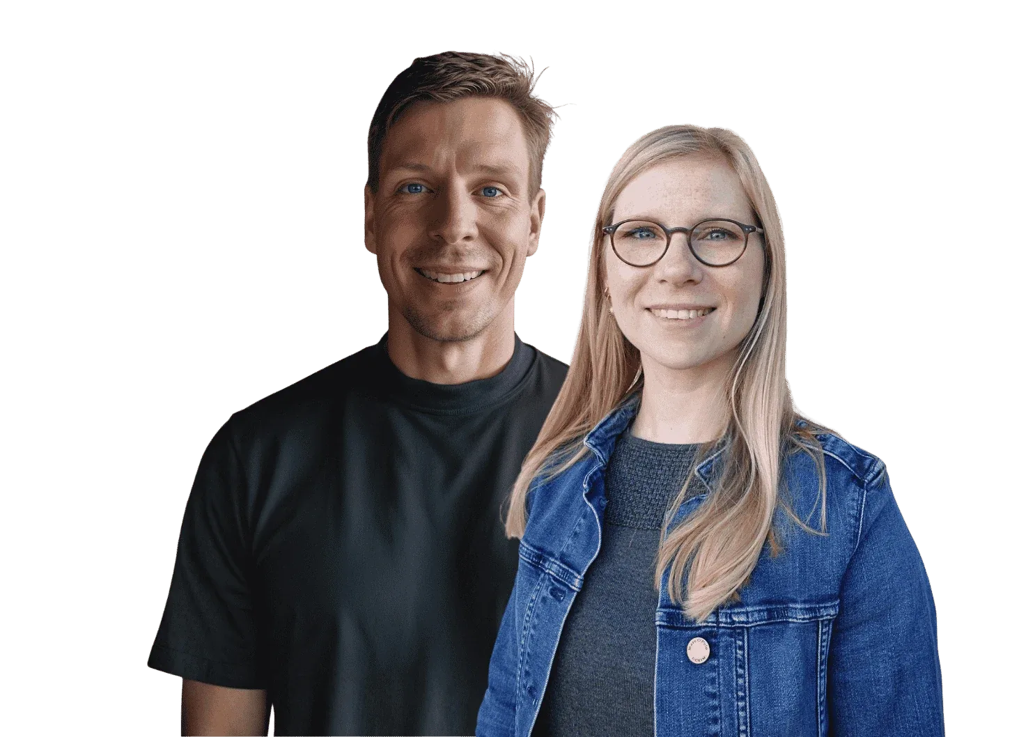Oliver Zimmermann und Anna Mühlhausen, die Coaches von myjob.coach