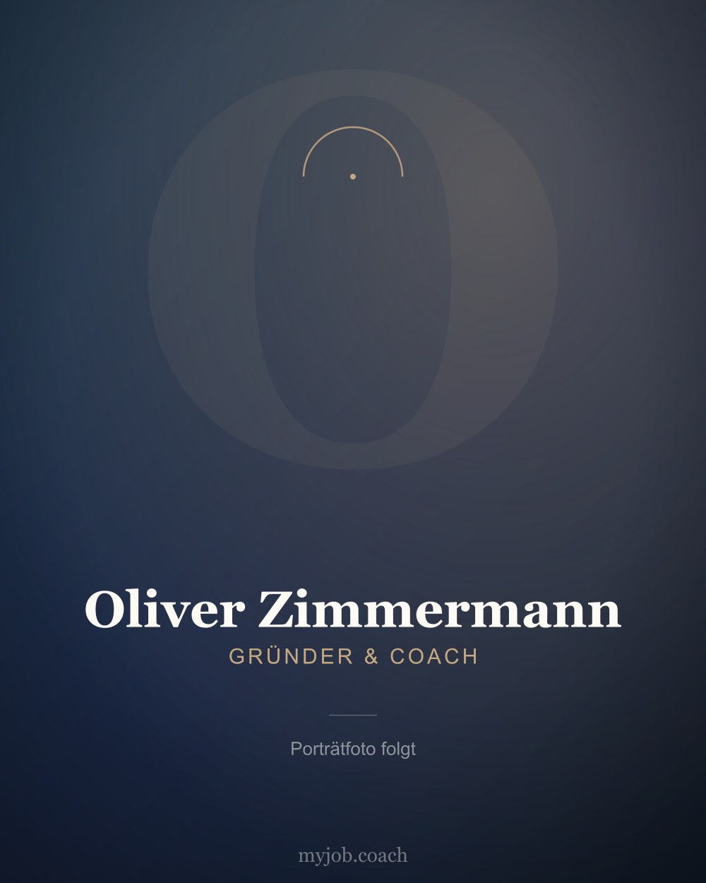 Oliver Zimmermann – Gründer & Coach bei myjob.coach